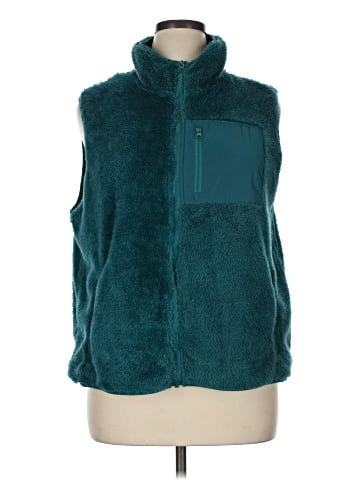 Lands' End Faux Fur Vest (view 1)