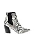 Qupid Silver Ankle Boots Size 8 1/2 - photo 1