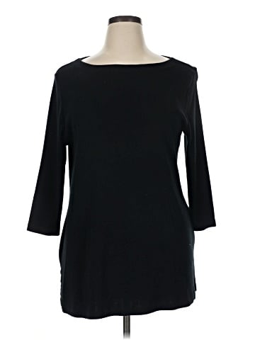 Karen Scott 3/4 Sleeve T-Shirt (view 1)