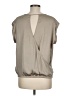 Outback Red Gray Short Sleeve Blouse Size M - photo 2