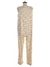Wishlist Animal Print Ivory Jumpsuit Size M - photo 2