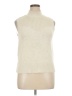 Sanctuary 100% Cotton Ivory Sweater Vest Size XL - photo 1