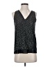 Cooper & Ella 100% Polyester Black Tank Top Size XS (0) - photo 1