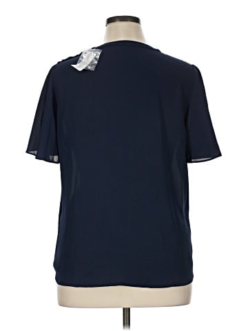 7th Avenue Design Studio New York & Company Short Sleeve Blouse (view 2)