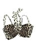 Coco Reef Animal Print Brown Swimsuit Top Size Lg - XL (36DD) - photo 1