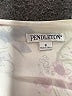 Pendleton 100% Silk Floral White Casual Dress Size 8 - photo 7