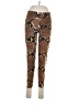 Connection 18 100% Nylon Animal Print Brown Leggings Size M - photo 1