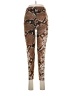 Connection 18 100% Nylon Animal Print Brown Leggings Size M - photo 2