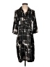 Express Design Studio Plaid Black Casual Dress Size S - photo 1