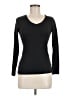 Active Basic Black Long Sleeve Top Size M - photo 1