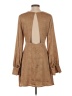 Missguided 100% Polyester Brown Casual Dress Size 4 - photo 2