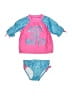 Op Blue Two Piece Swimsuit Size 3T - photo 1