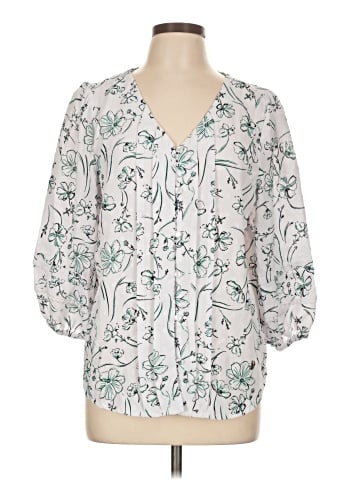 Adrienne Vittadini 3/4 Sleeve Blouse (view 1)