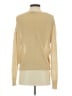 Massimo Dutti 100% Linen Metallic Gold Pullover Sweater Size XS - photo 2
