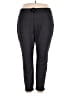 Shein Houndstooth Black Casual Pants Size 3X - photo 1