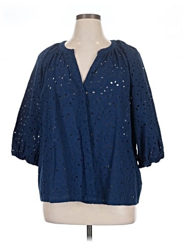 Calypso St. Barth 3/4 Sleeve Blouse (view 1)