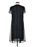 Robert Louis Polka Dots Black Casual Dress Size M - photo 2