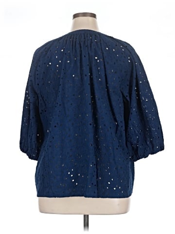 Calypso St. Barth 3/4 Sleeve Blouse (view 2)