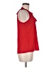 Lily Rain 100% Polyester Red Sleeveless Blouse Size M - photo 4