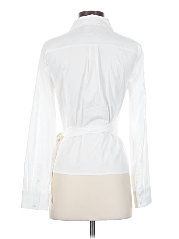 White House Black Market Long Sleeve Blouse (view 2)