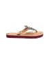 Laid Back London Tan Flip Flops Size EU 39 - photo 1