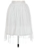Uniqlo Solid Silver Casual Skirt Size 9 - 10 - photo 2