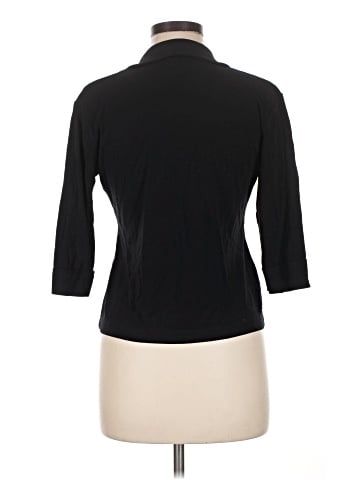 Mixit 3/4 Sleeve Button-Down Shirt (view 2)