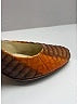 Prada 100% Leather Animal Print Orange Embossed Pumps Size EU 39 - photo 4