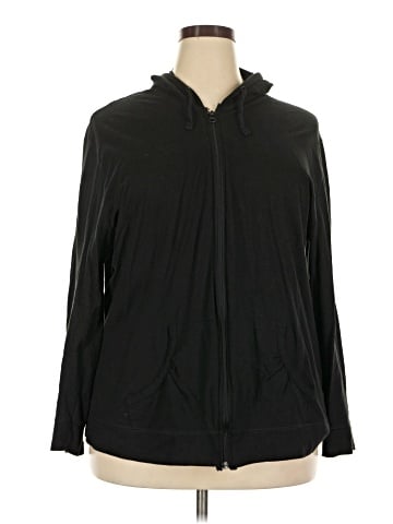 Just My Size Zip Up Hoodie (view 1)