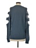 Daisy Street 100% Acrylic Blue Pullover Sweater Size S - photo 2