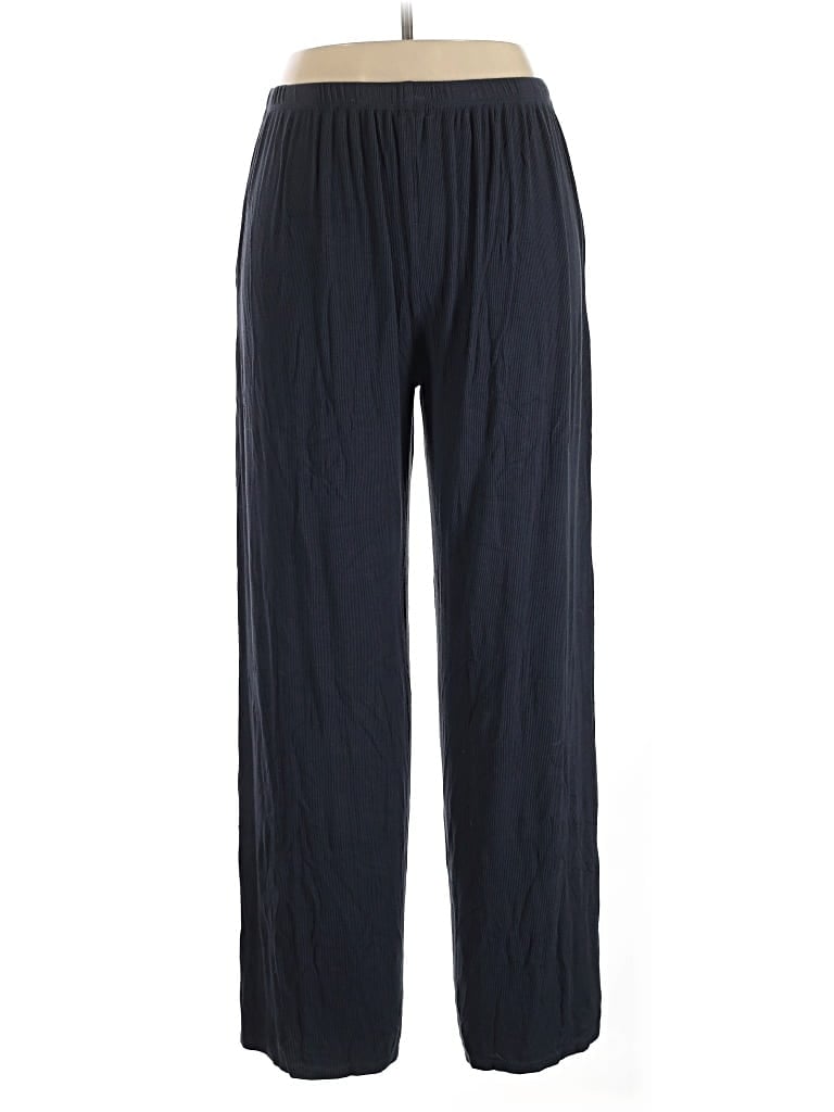 Pre-owned Barefoot Dreams Casual Pants In Blue
