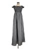Lulus Checkered-gingham Gray Casual Dress Size M - photo 1