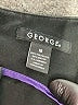 George Solid Black Casual Dress Size 10 - photo 7