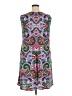MSK Paisley Purple Casual Dress Size XL - photo 2