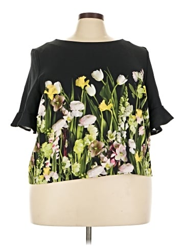 Victoria Beckham for Target Short Sleeve Blouse (view 1)