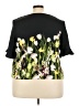 Victoria Beckham for Target Black Short Sleeve Blouse Size 2X - photo 2