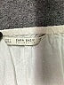 Zara Basic Ivory Short Sleeve Blouse Size L - photo 7