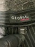 George Stripes Black Dress Pants Size 18 Petite - photo 4