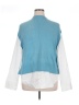 Ann Taylor Color Block Blue Cardigan Size XL - photo 1