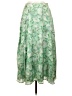 Roolee 100% Polyester Tropical Green Casual Skirt Size S - photo 1