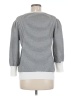 Karl Lagerfeld Paris Stripes Silver Sweatshirt Size M - photo 2