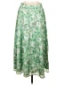 Roolee 100% Polyester Tropical Green Casual Skirt Size S - photo 2