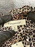 Francesca's 100% Polyester Animal Print Brown Long Sleeve Blouse Size S - photo 7