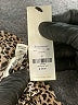 Francesca's 100% Polyester Animal Print Brown Long Sleeve Blouse Size S - photo 8