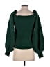 LUCCA Green Pullover Sweater Size S - photo 2