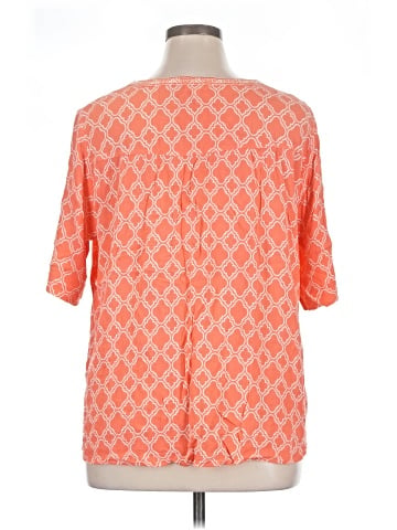 One World 3/4 Sleeve Blouse (view 2)