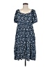 dip 100% Viscose Blue Casual Dress Size M - photo 1