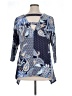 Westport Blue 3/4 Sleeve Blouse Size XL - photo 2