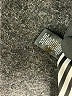 Mlle Gabrielle Stripes Silver Casual Dress Size S - photo 8