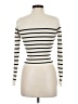 Love Tree Stripes Ivory Turtleneck Sweater Size L - photo 2